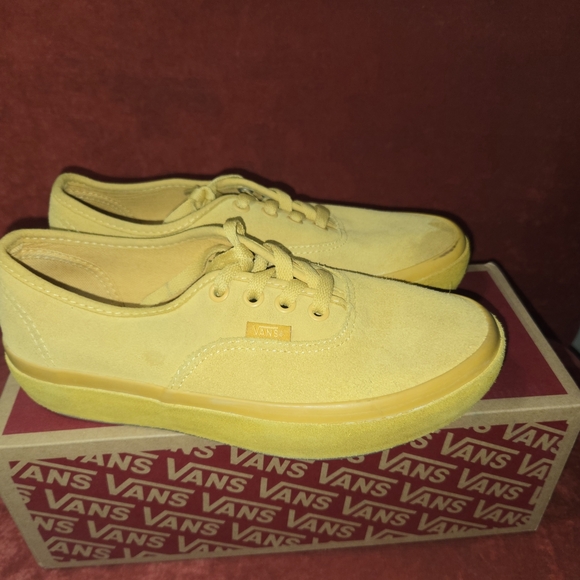 Vans Women's Sneakers Mustard Skater Casual Streetwear W 6.5 M 5 RARE HTF - Picture 12 of 15